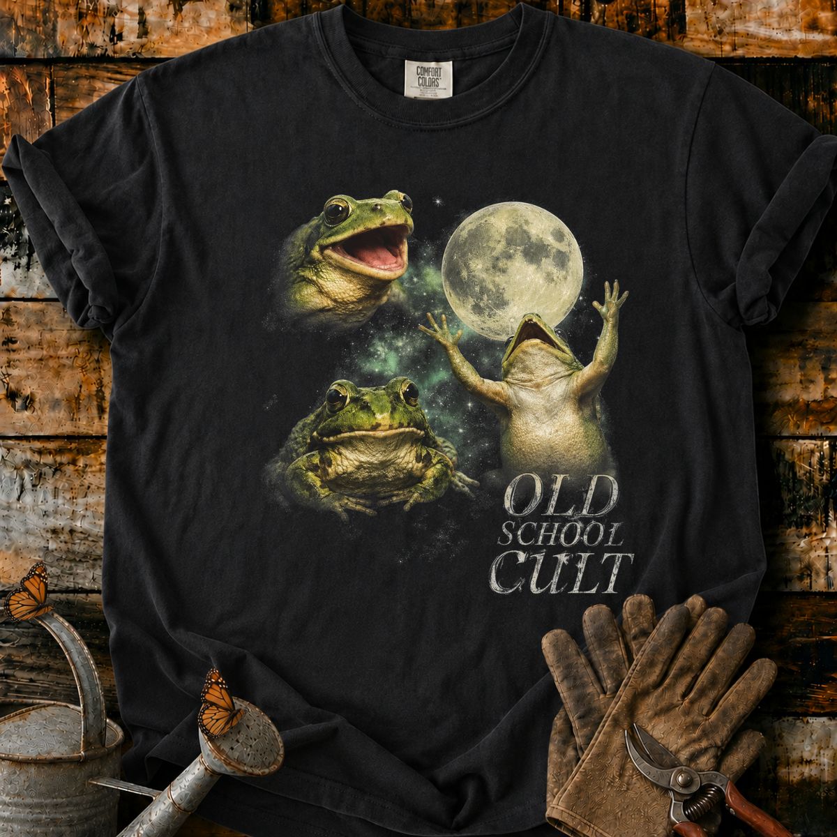 Frog Cult Beneath the Moon T-Shirt