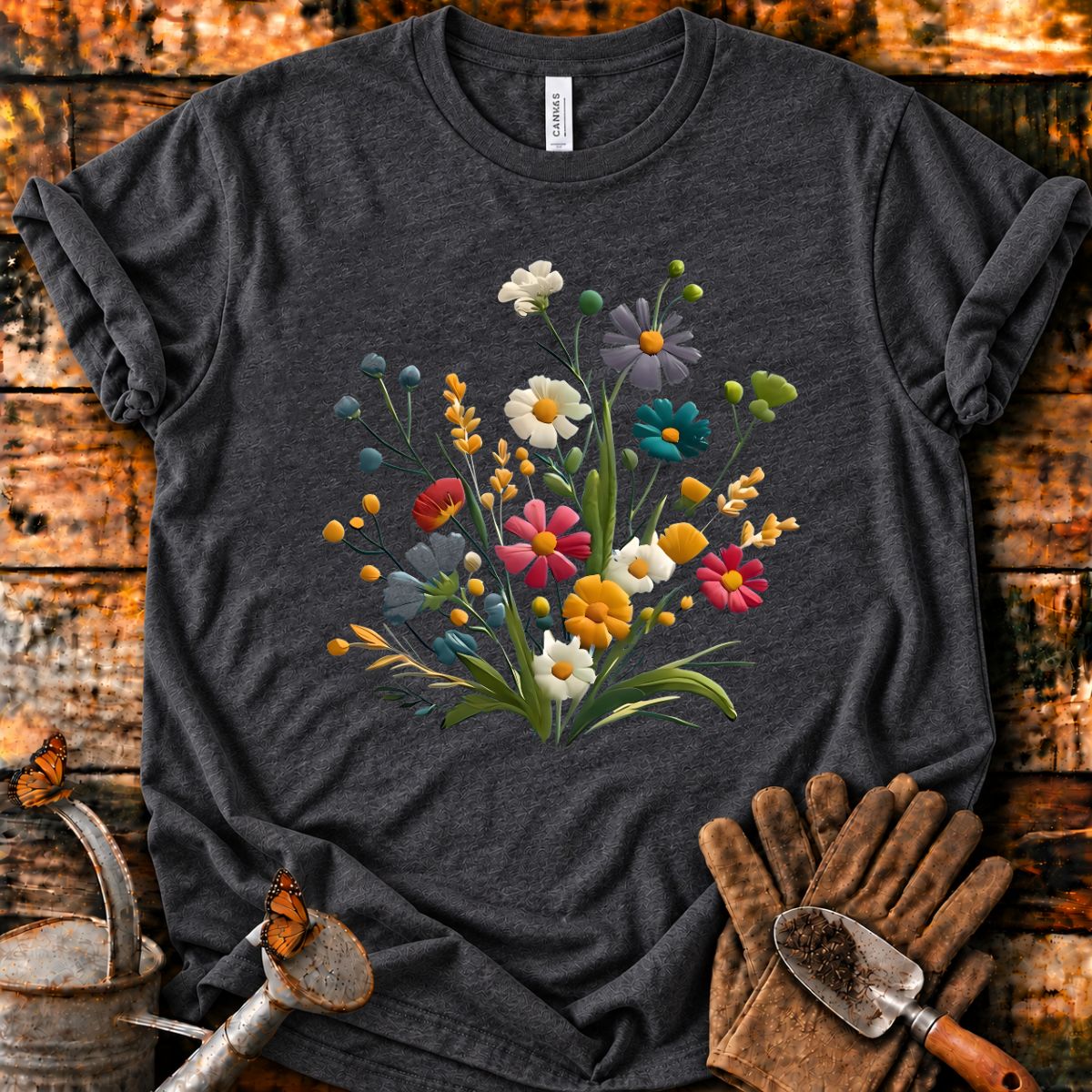 Wildflowers Art T-Shirt