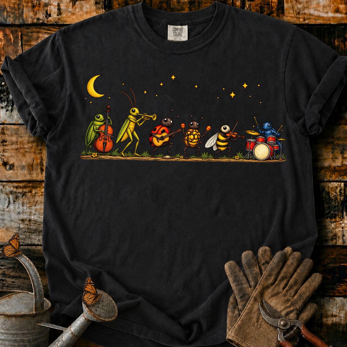 Midnight Bug Band T-Shirt