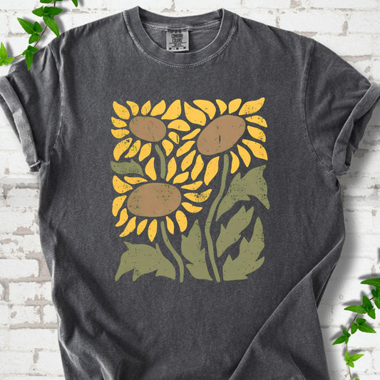 Sunflowers Art T-Shirt