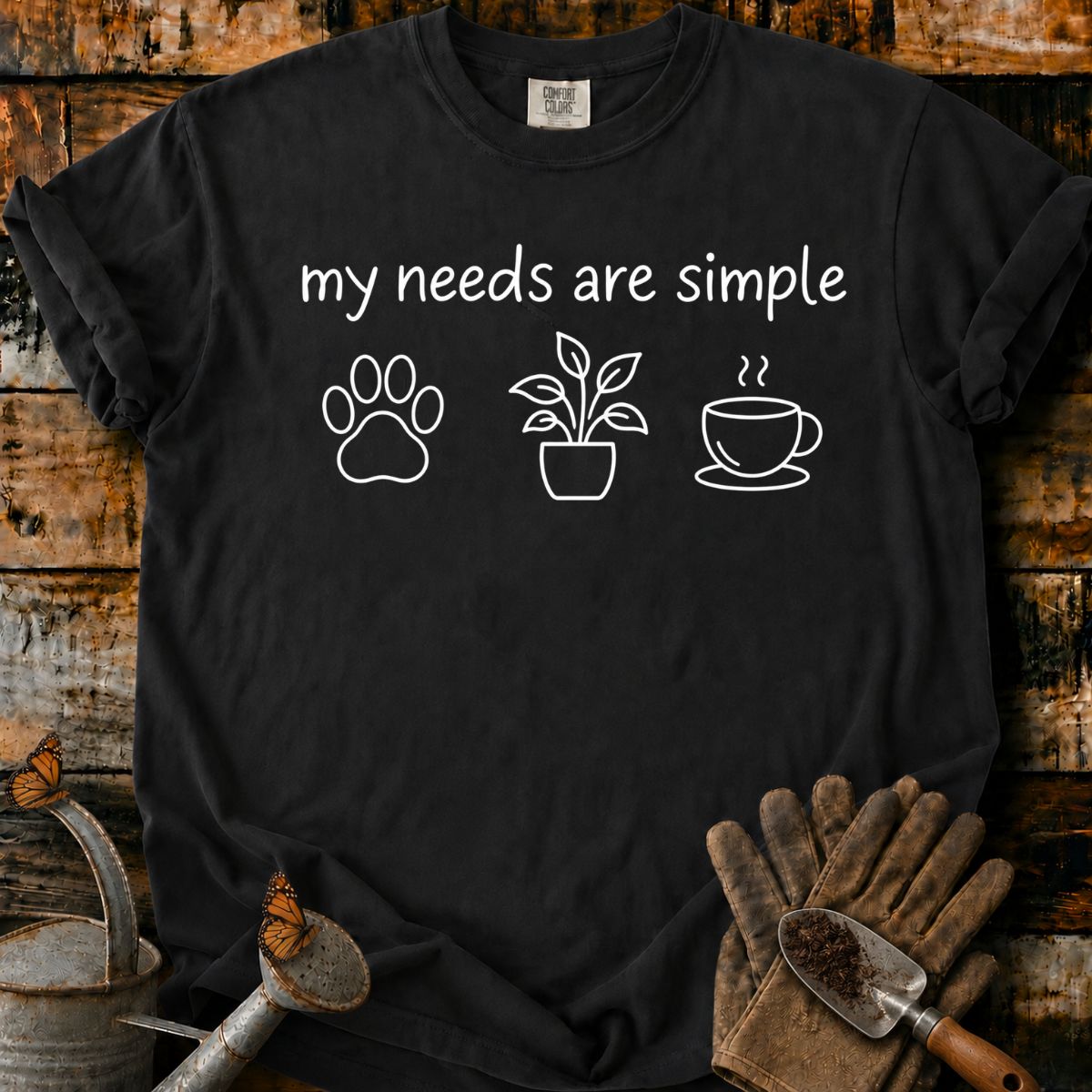 Entschuldigen Sie, der Vogelfutterautomat ist leer T-Shirt