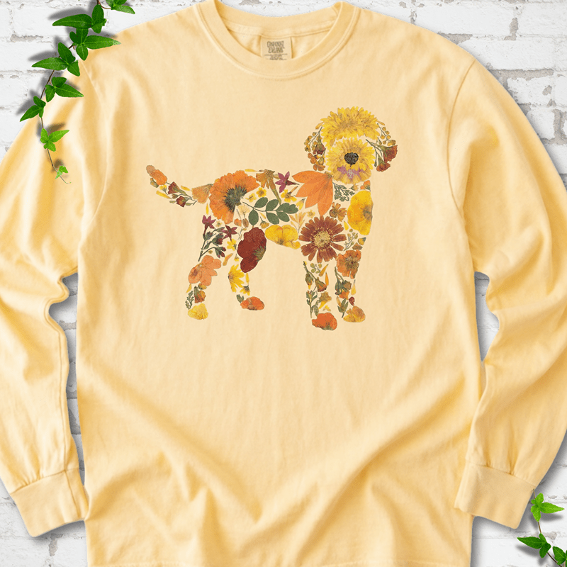 Wildflower Goldendoodle LS T-Shirt