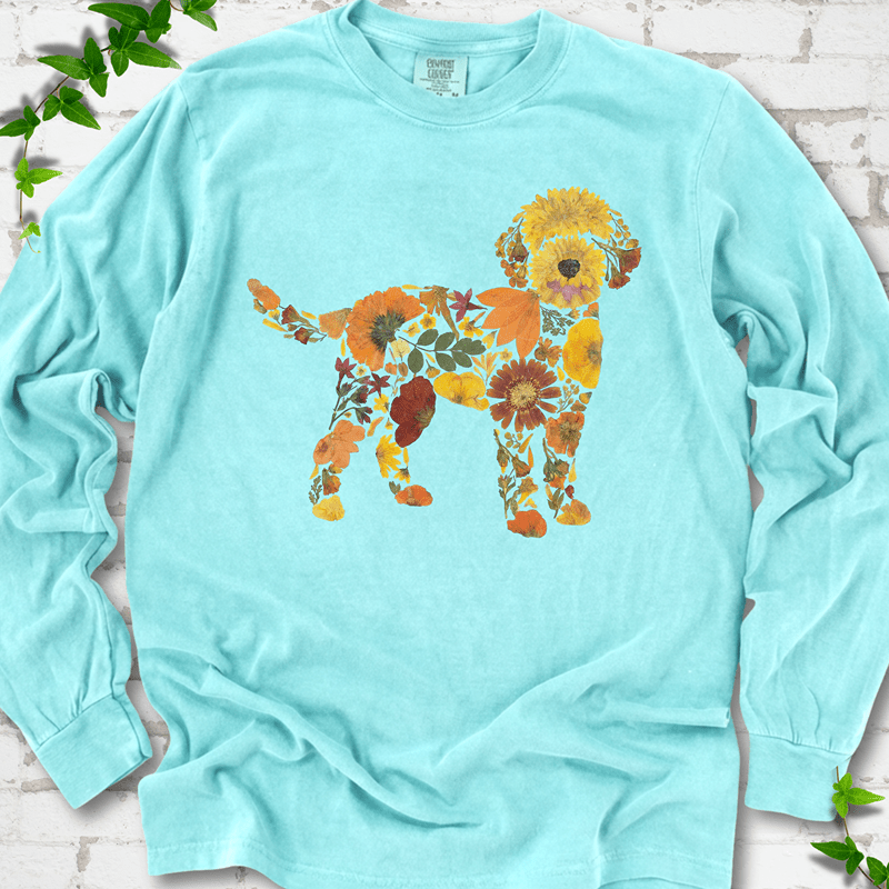 Wildflower Goldendoodle LS T-Shirt