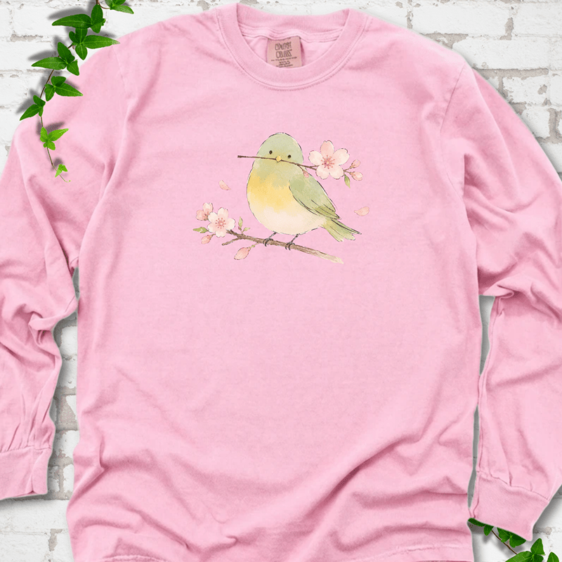Cherry Blossom Buddy LS T-Shirt