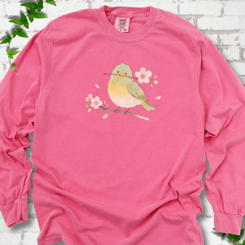 Cherry Blossom Buddy LS T-Shirt