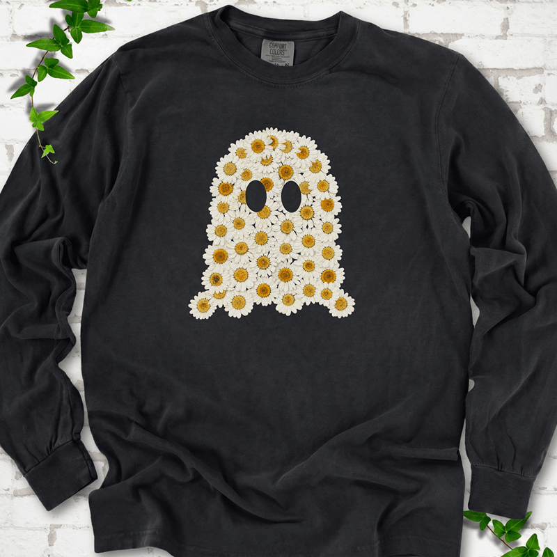 Booquet Daisy Ghost LS T-Shirt