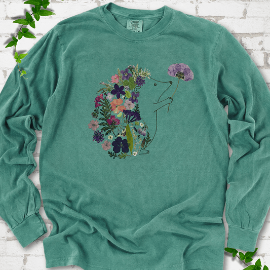Wildflower Hedgehog LS T-Shirt