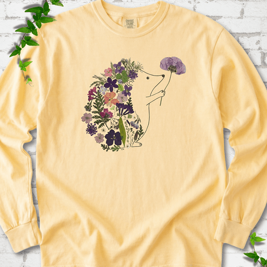 Wildflower Hedgehog LS T-Shirt