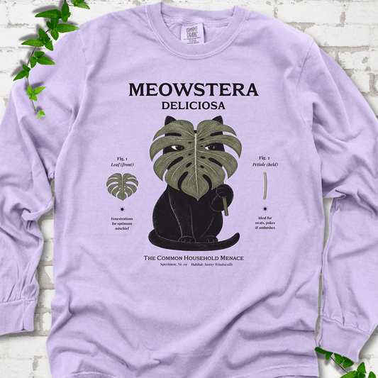 Meowstera LS T-Shirt
