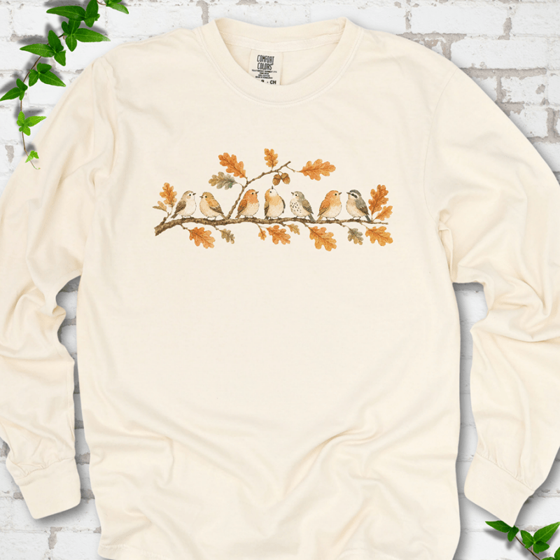 Fall Feathered Friends LS T-Shirt