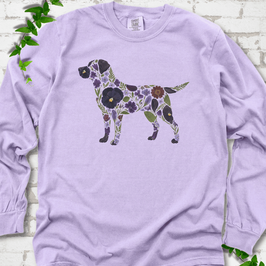 Wildflower Labrador LS T-Shirt