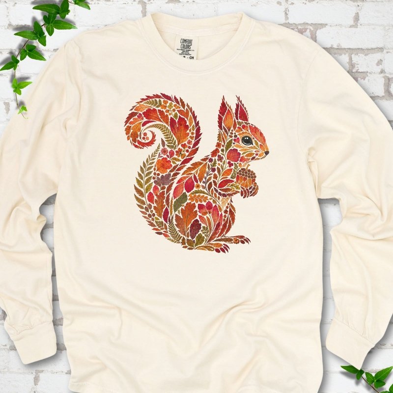 Autumn Squirrel LS T-Shirt