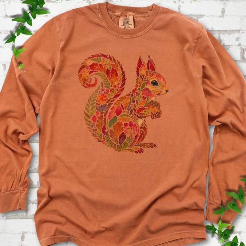 Autumn Squirrel LS T-Shirt