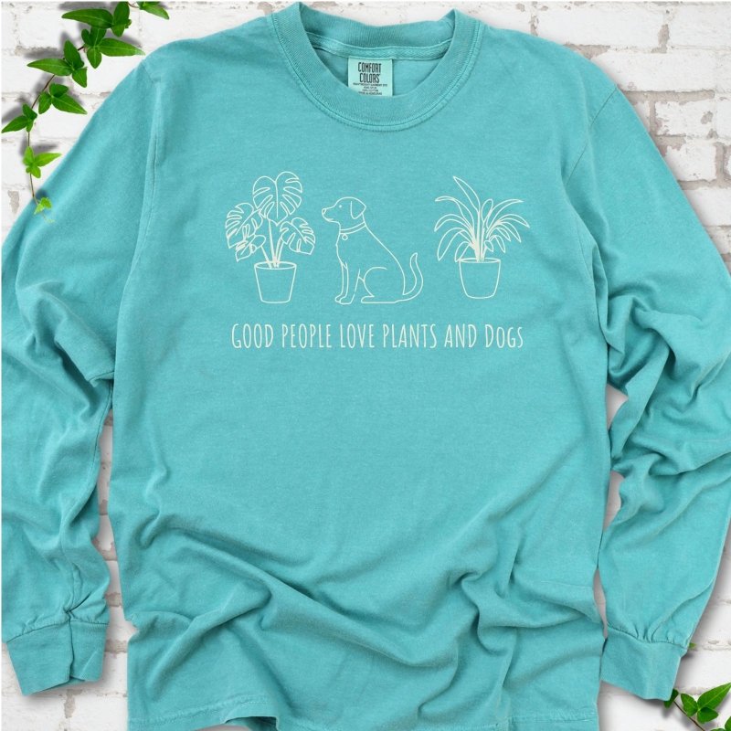 Plants and Dogs LS T-Shirt