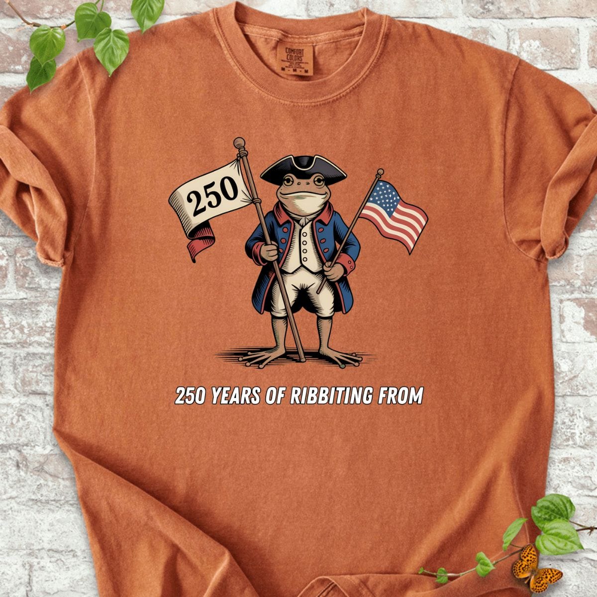 250 Years of Ribbiting From T-Shirt