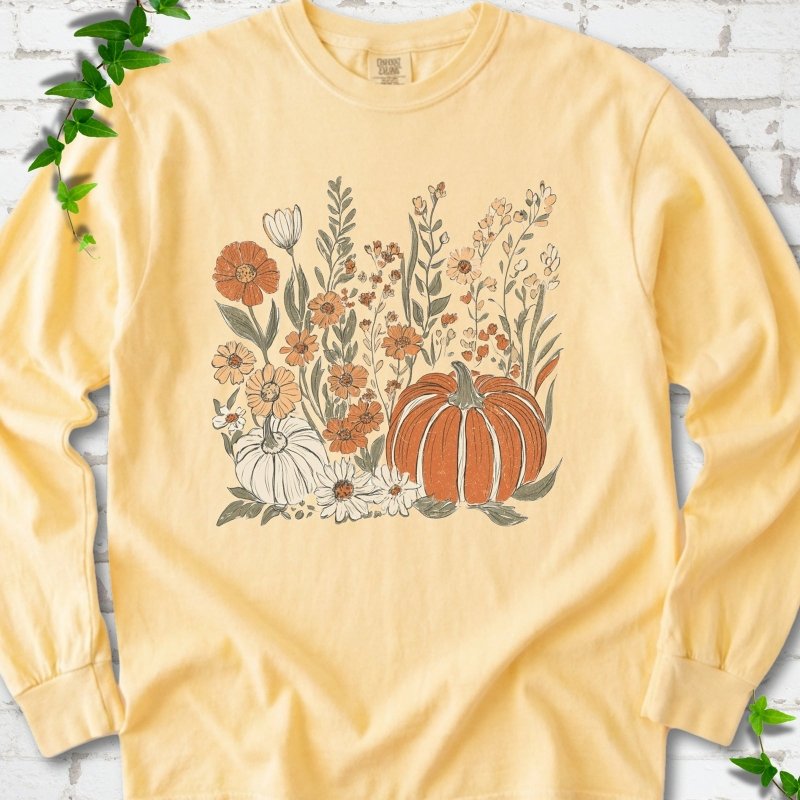Boho Pumpkin LS T-Shirt