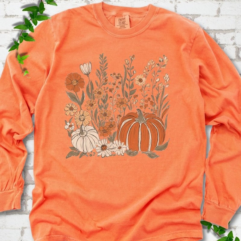 Boho Pumpkin LS T-Shirt