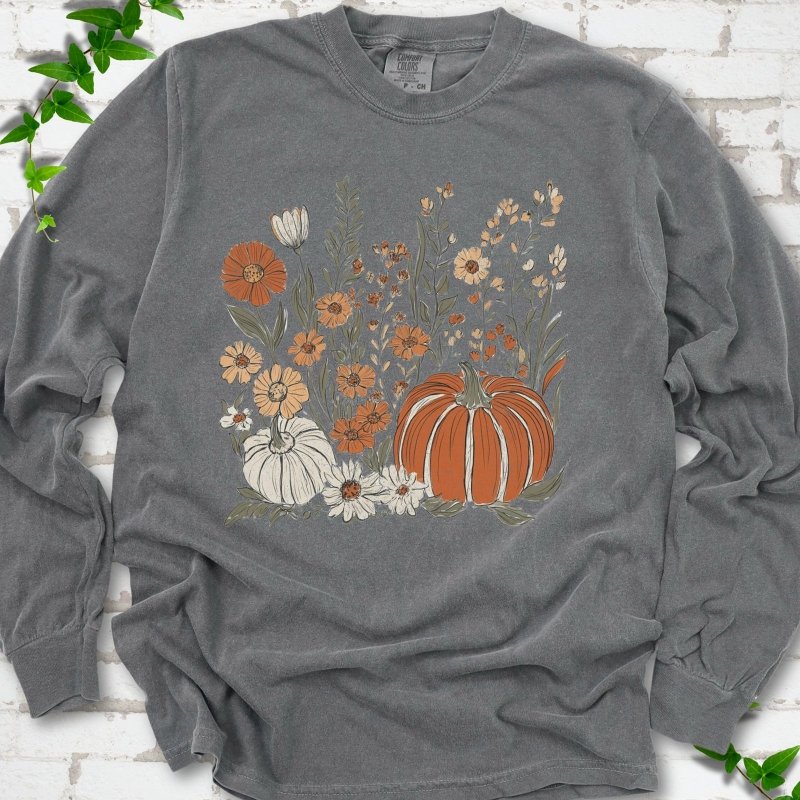 Boho Pumpkin LS T-Shirt
