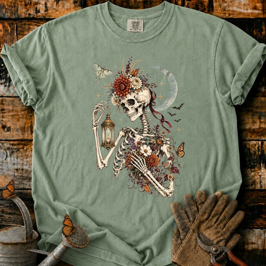 Skeleton Gardener’s Wildflower T-Shirt