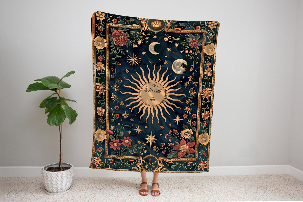 Tarot Sun Woven Blanket