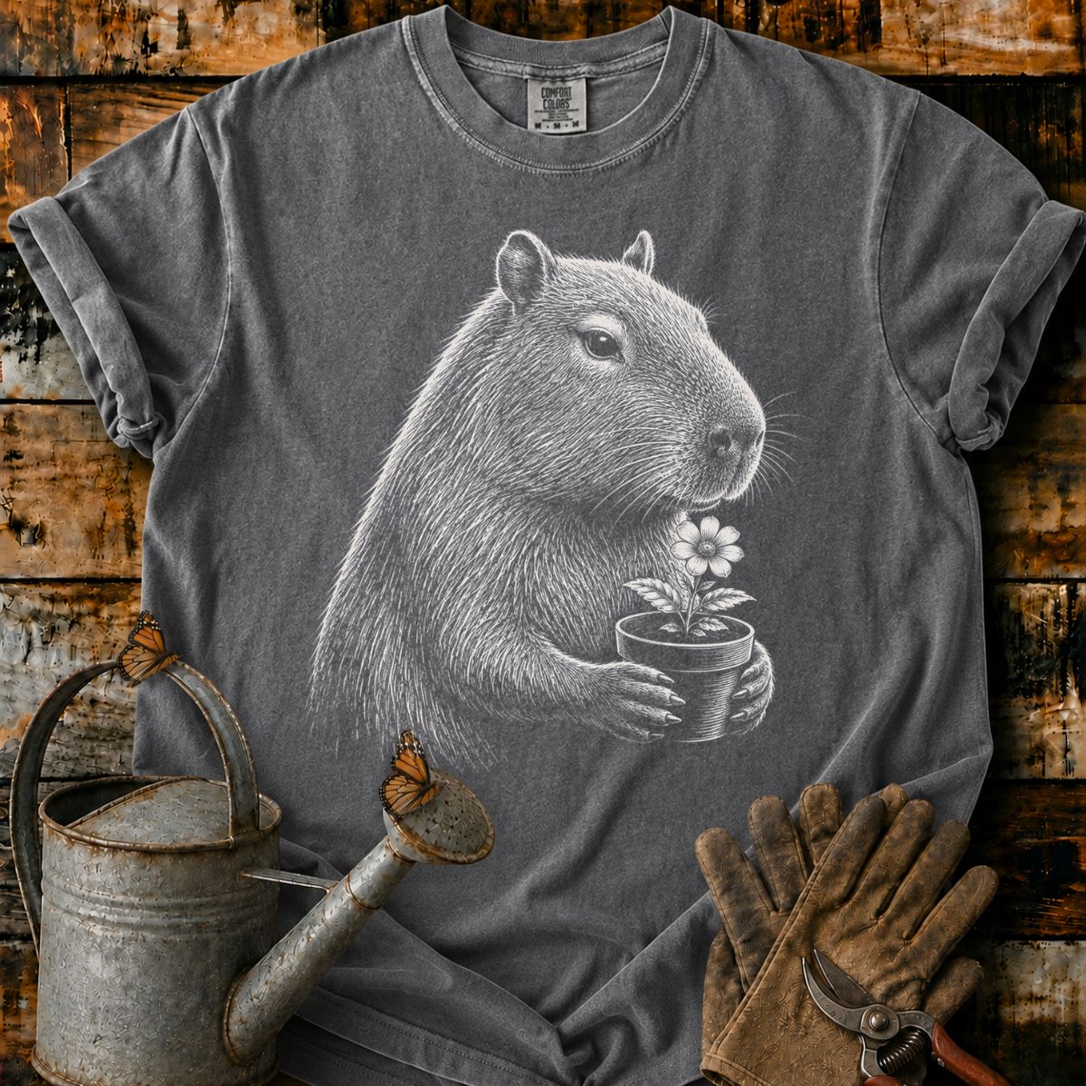 Entschuldigen Sie, der Vogelfutterautomat ist leer T-Shirt