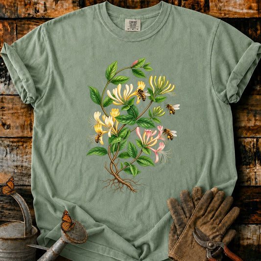 Vintage Honeysuckle Botanical T-Shirt