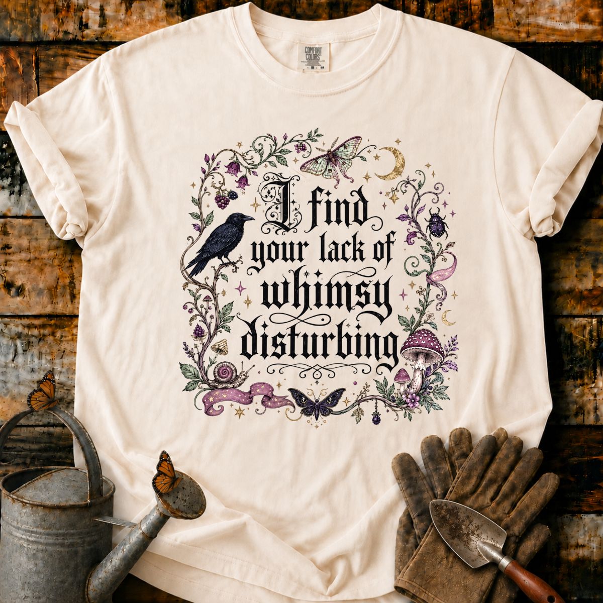 Whimsy Amongst Botanical Shadows T-Shirt