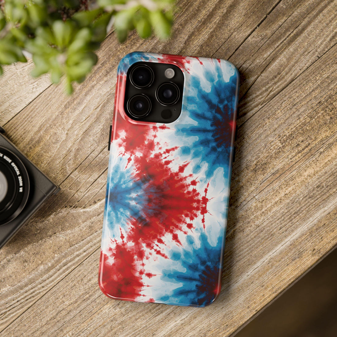 Patriotic Tie-dye Phone Case