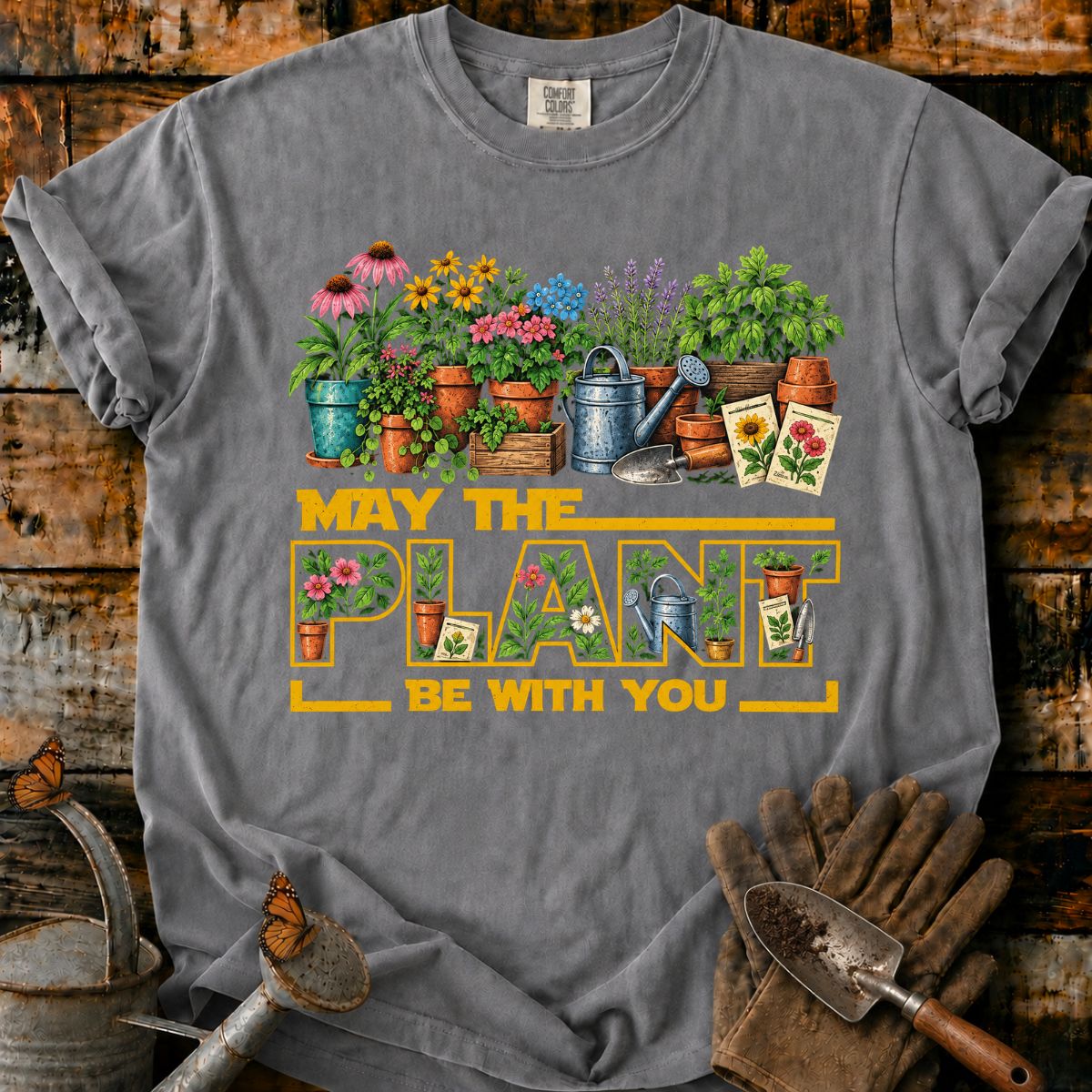 Entschuldigen Sie, der Vogelfutterautomat ist leer T-Shirt