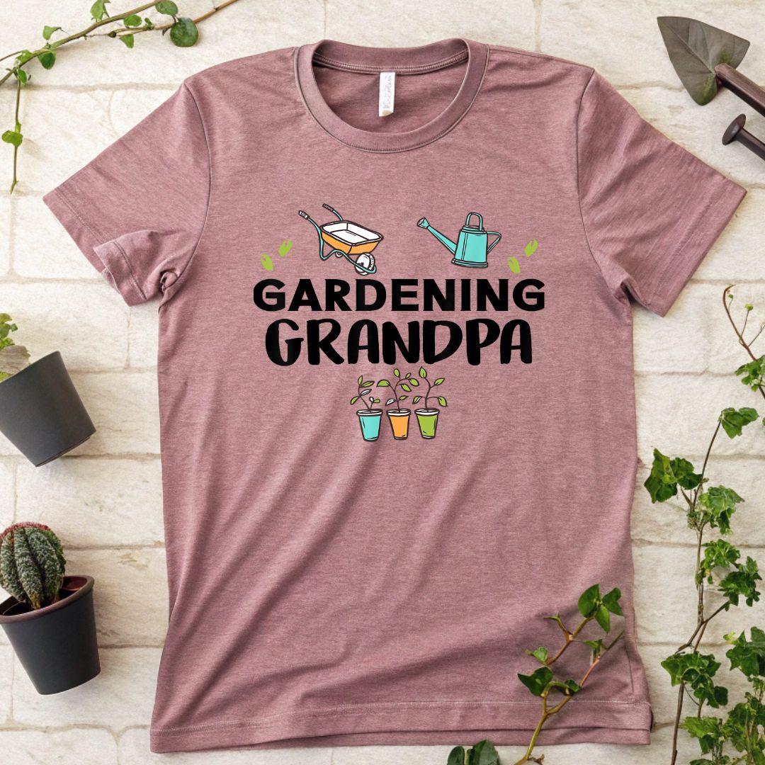 Gardening Grandpa Funny - Unisex Premium T-shirt