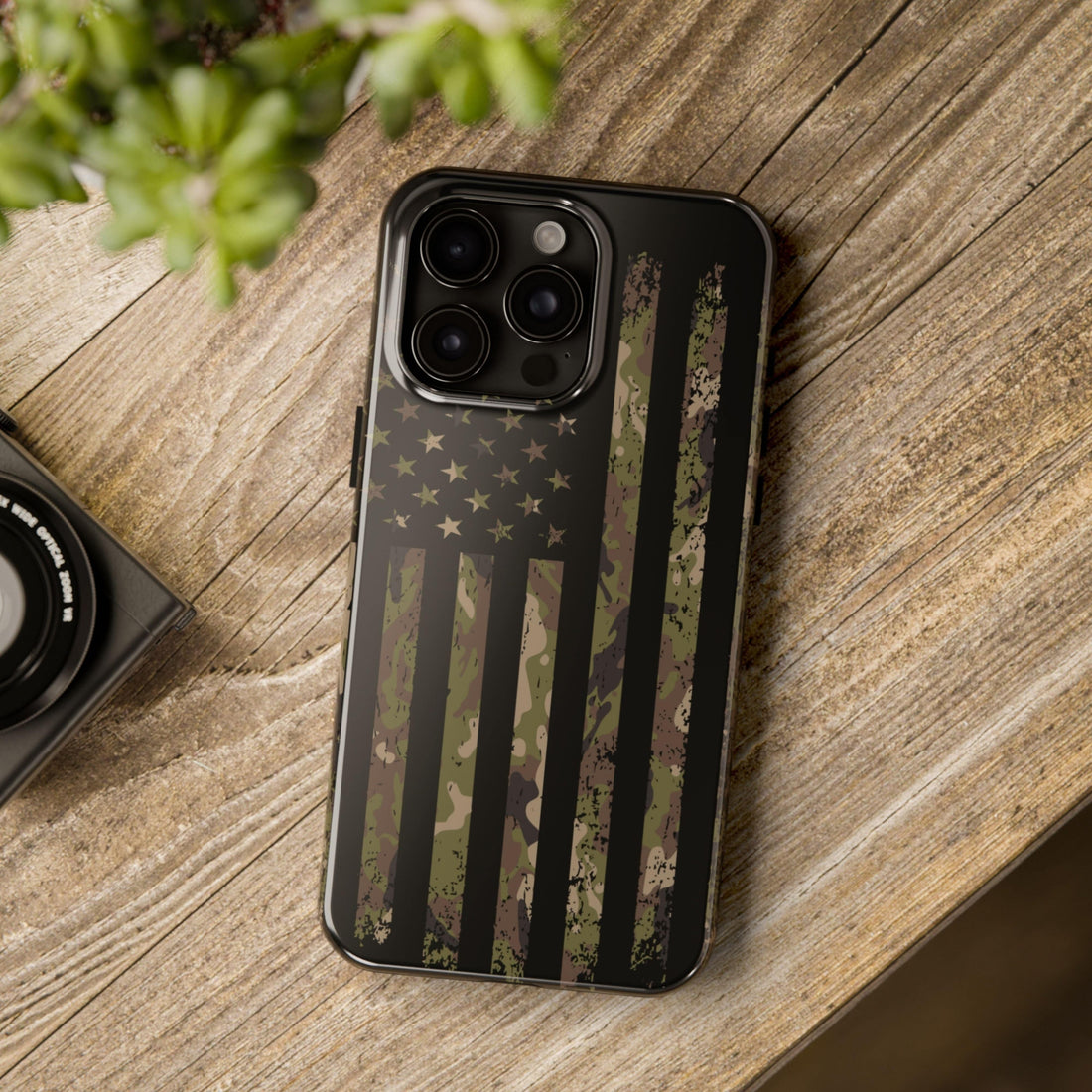 Camo Flag Patriotic Phone Case