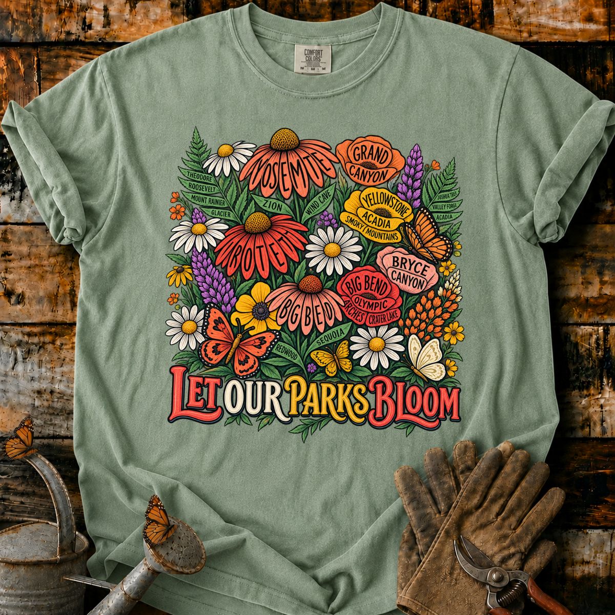 Let Our Parks Bloom T-Shirt