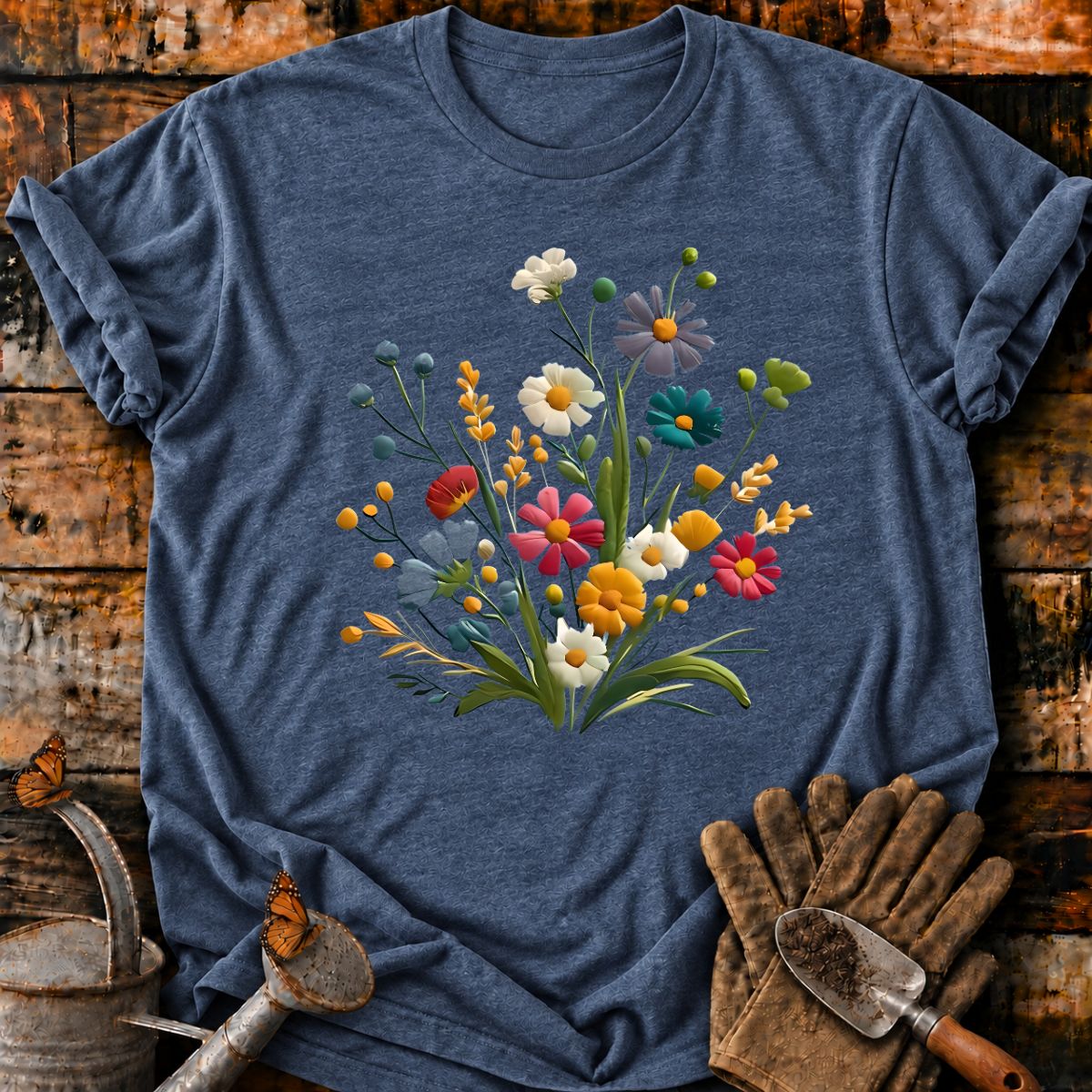 Wildflowers Art T-Shirt