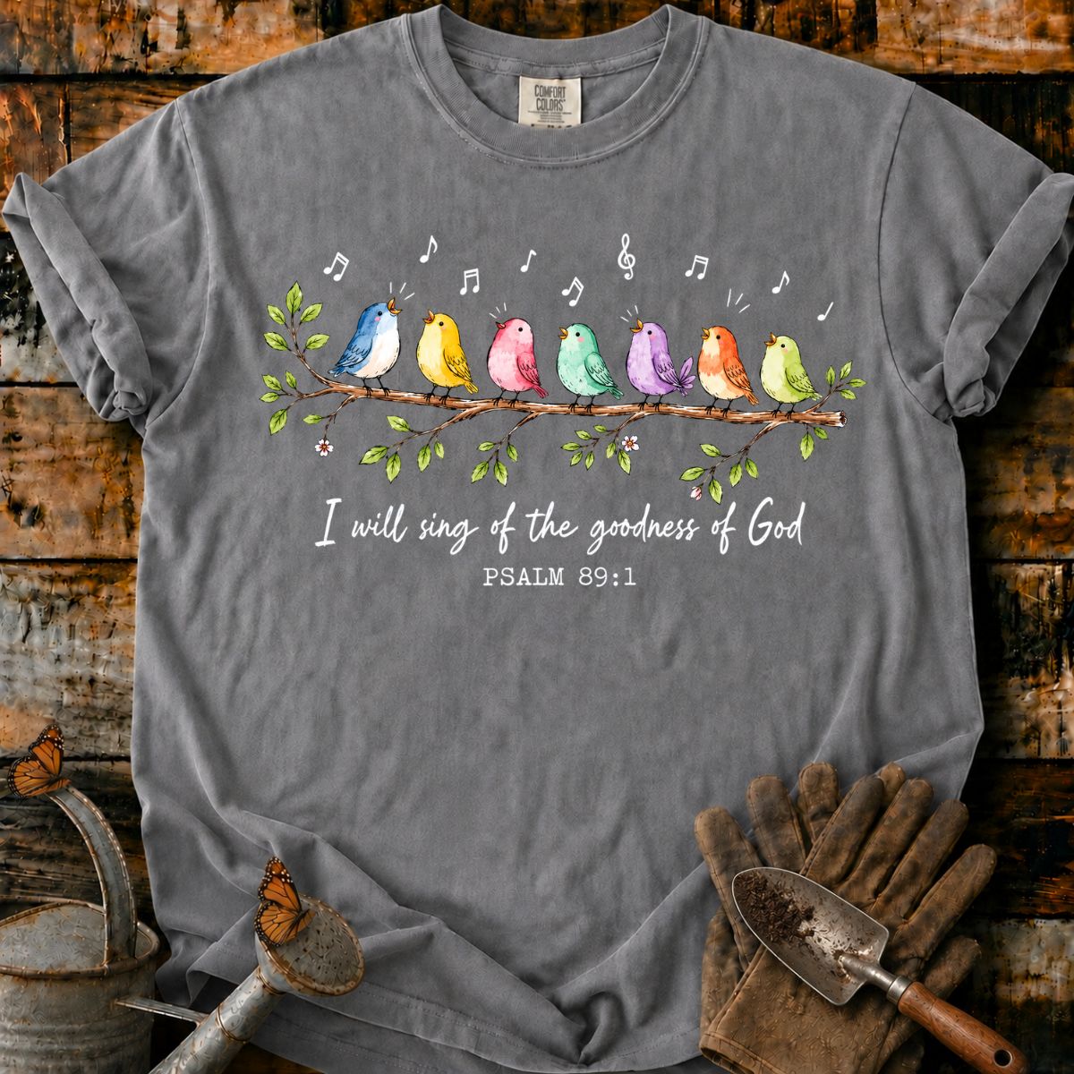 Singing Birds on a Branch T-Shirt