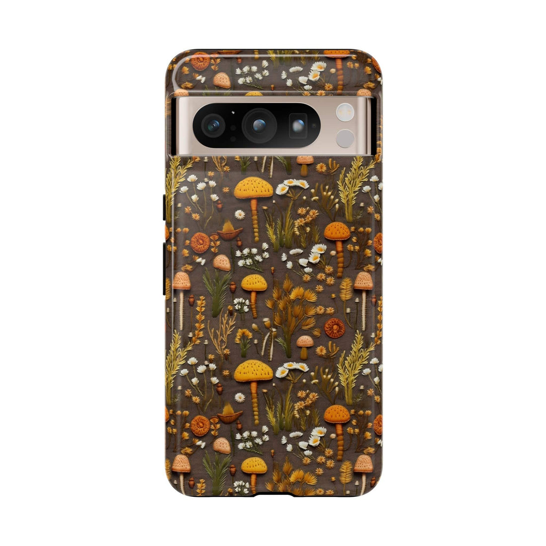 Brown Mushroom Phone Case