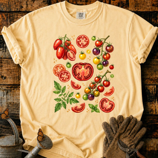 Watercolor Tomato Botanical T-Shirt