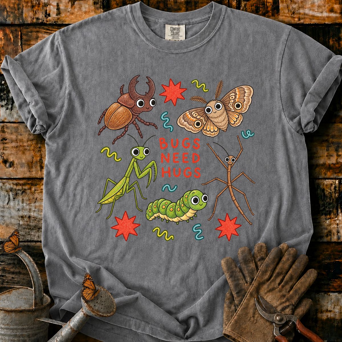 Bugs Need Hugs T-Shirt