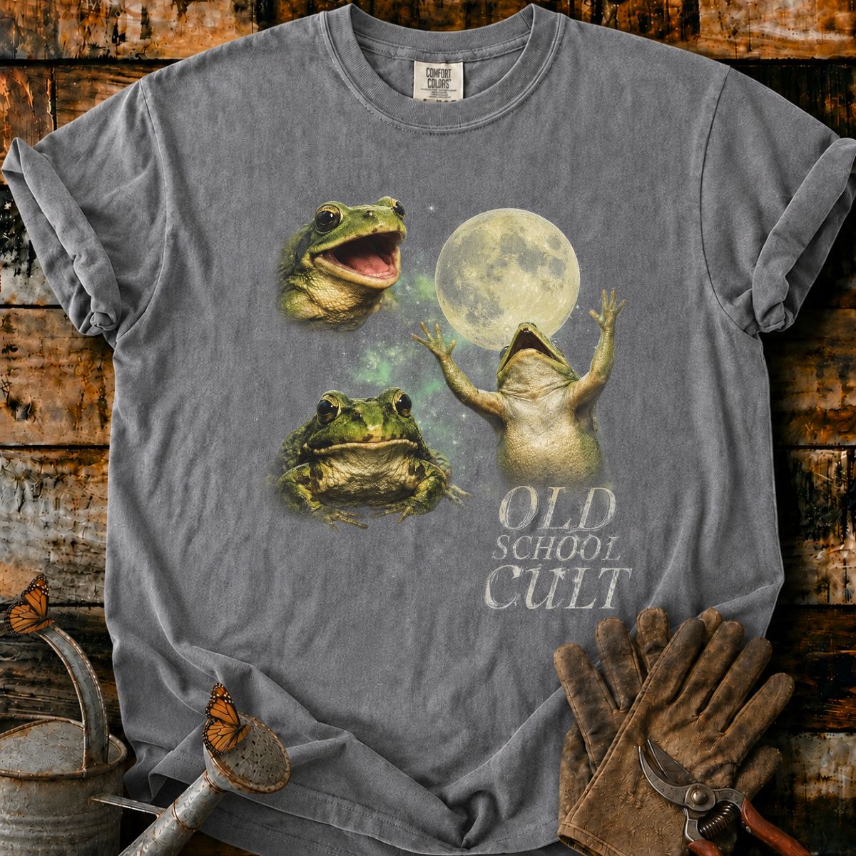 Frog Cult Beneath the Moon T-Shirt