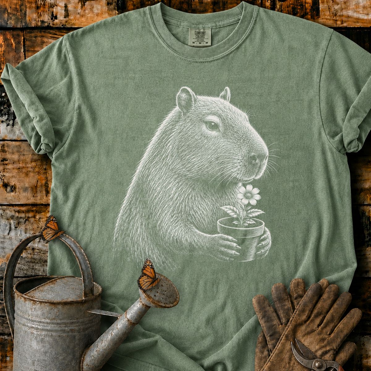 Entschuldigen Sie, der Vogelfutterautomat ist leer T-Shirt