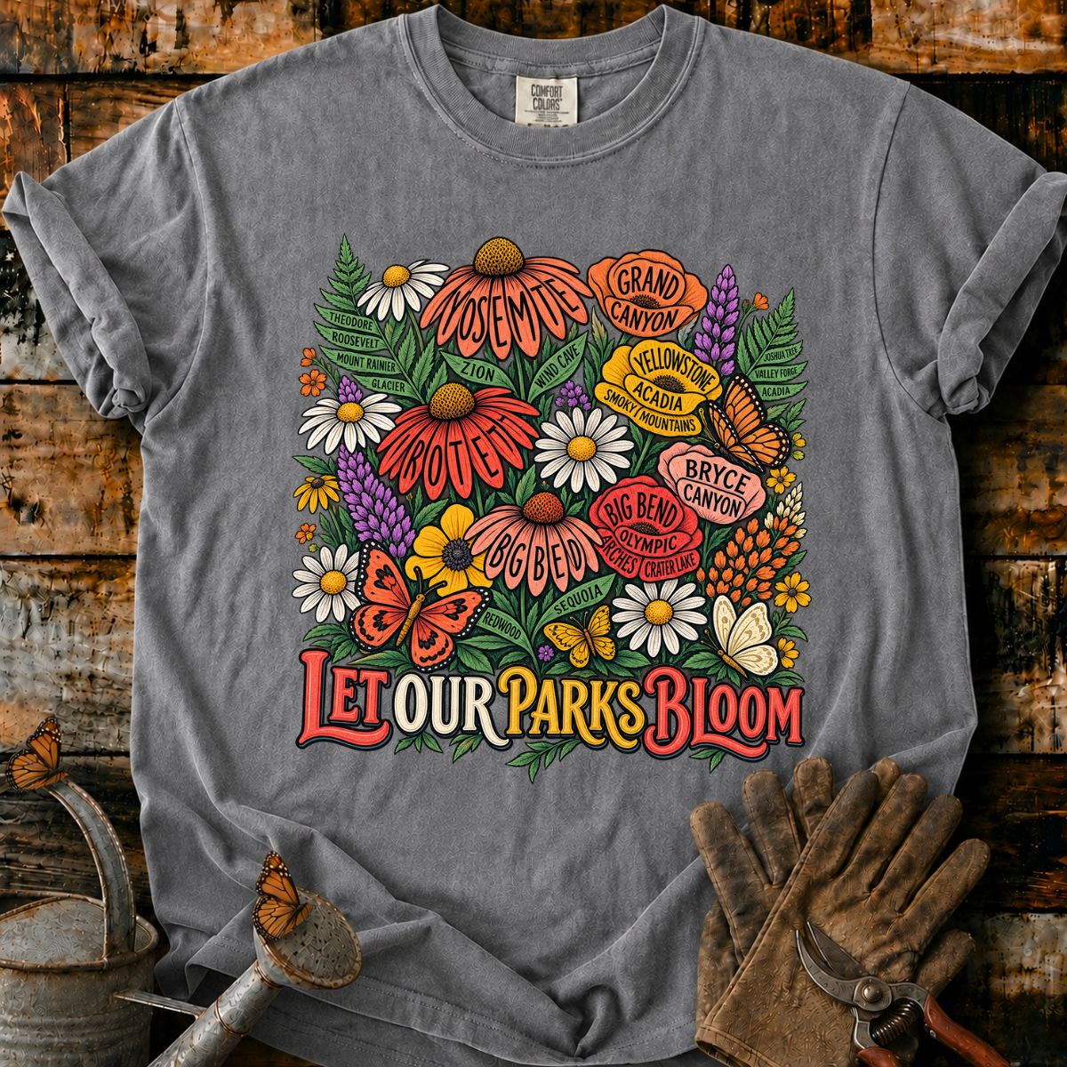 Let Our Parks Bloom T-Shirt