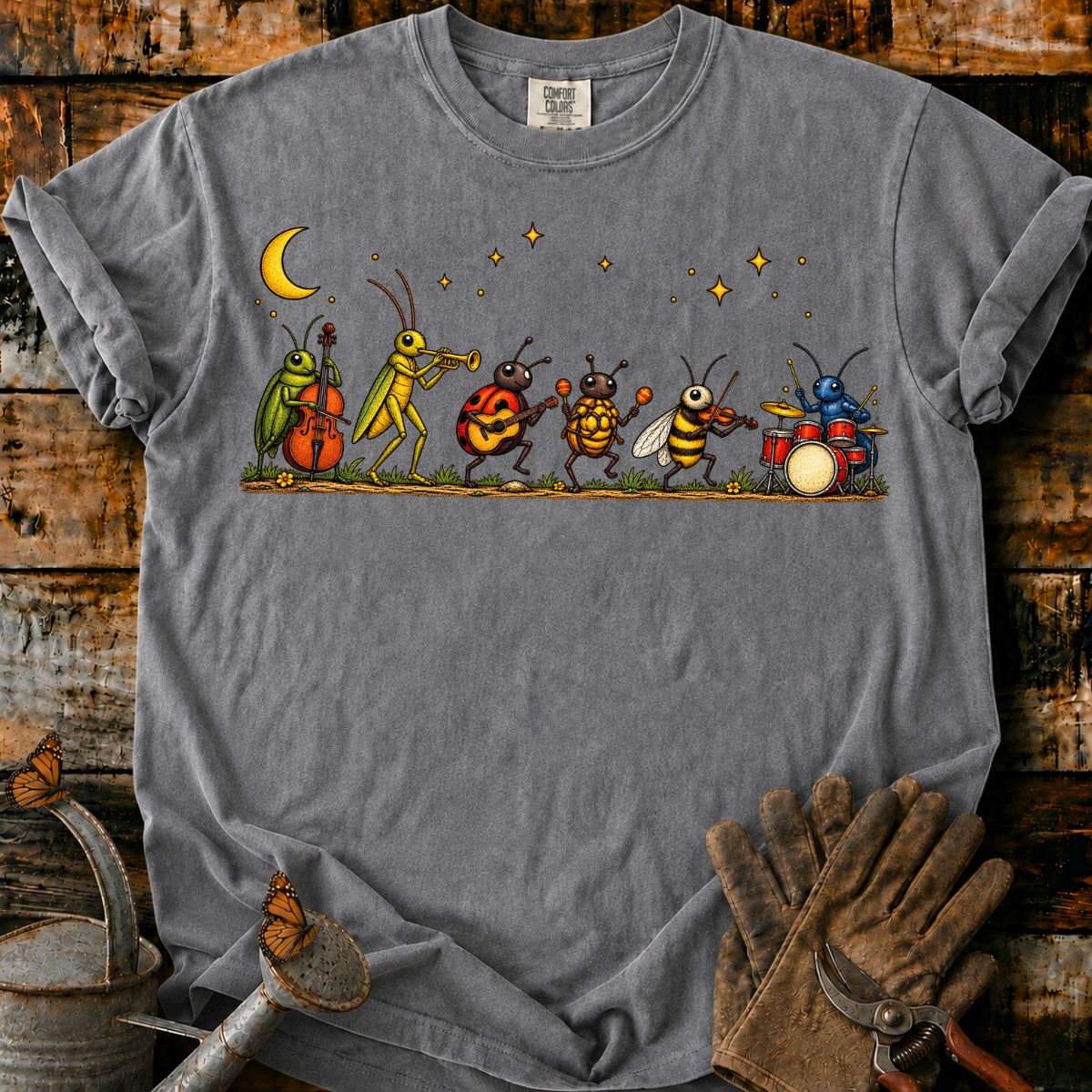 Midnight Bug Band T-Shirt