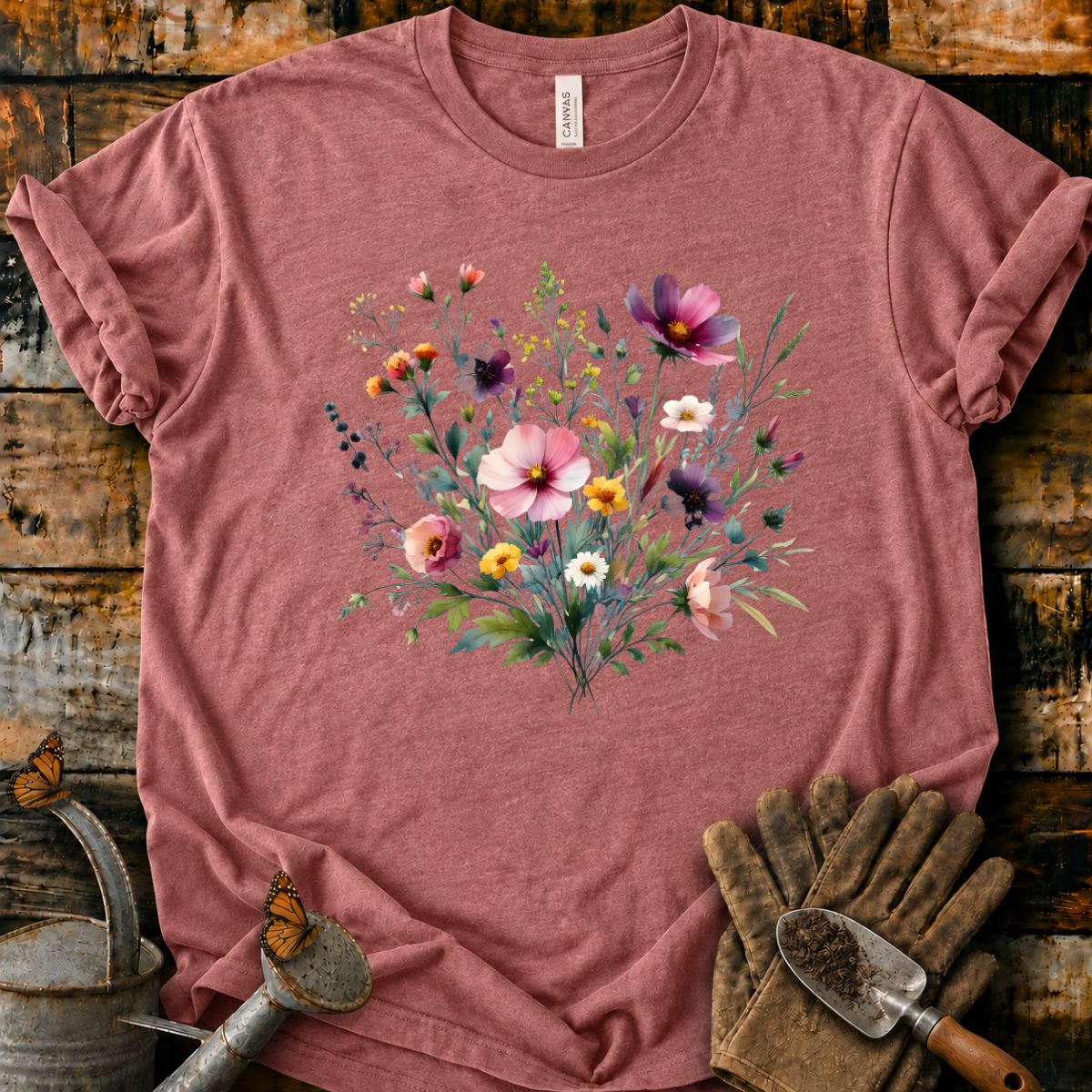 Wildflowers Art T-Shirt