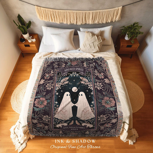 Personalized Kindred Spirits Ghost Throw