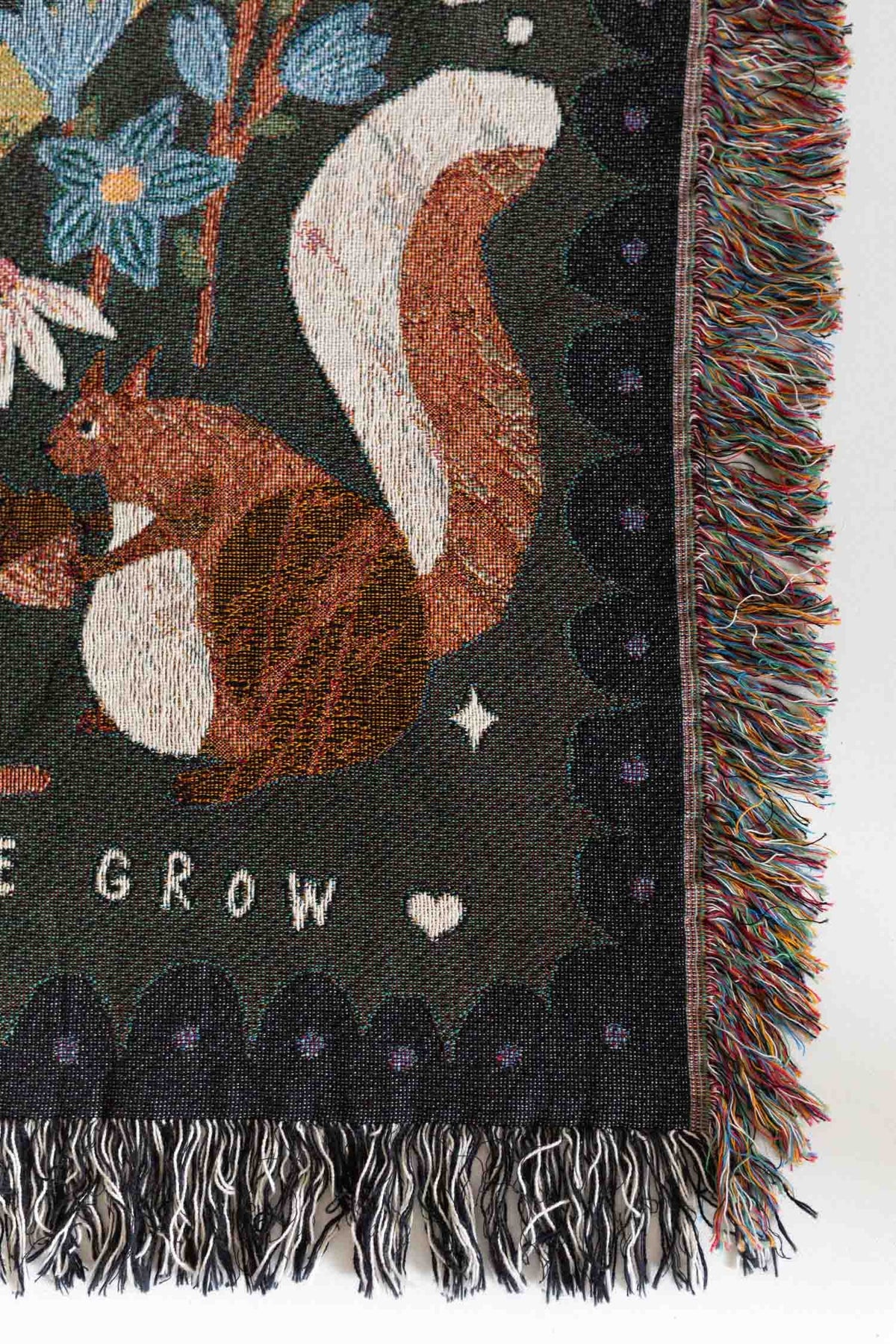 Mother's Day Rose Woven Throw