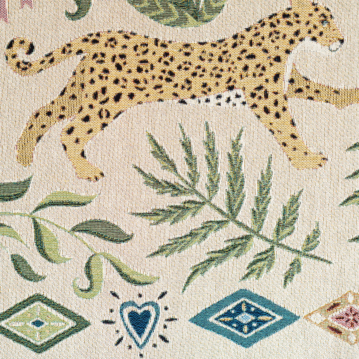 Tiger Jungle Woven Blanket