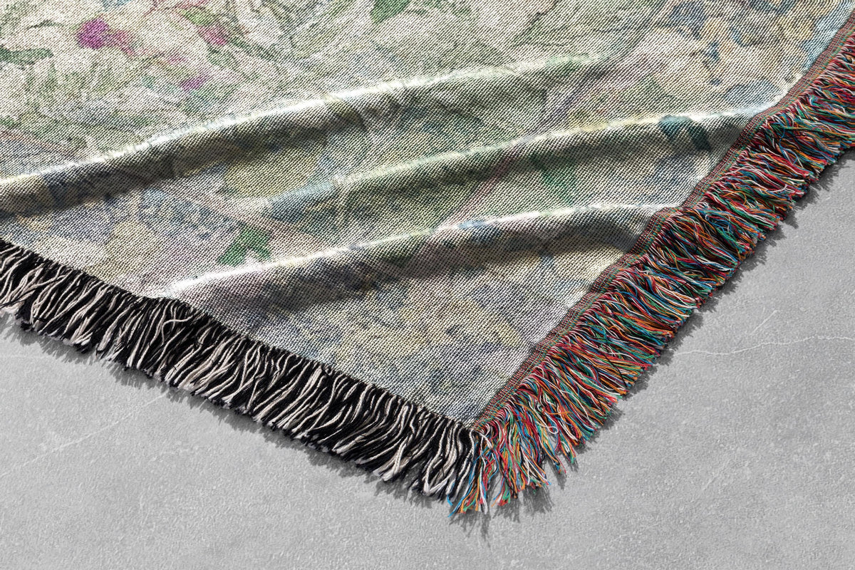Wildflower Botanical Woven Blanket