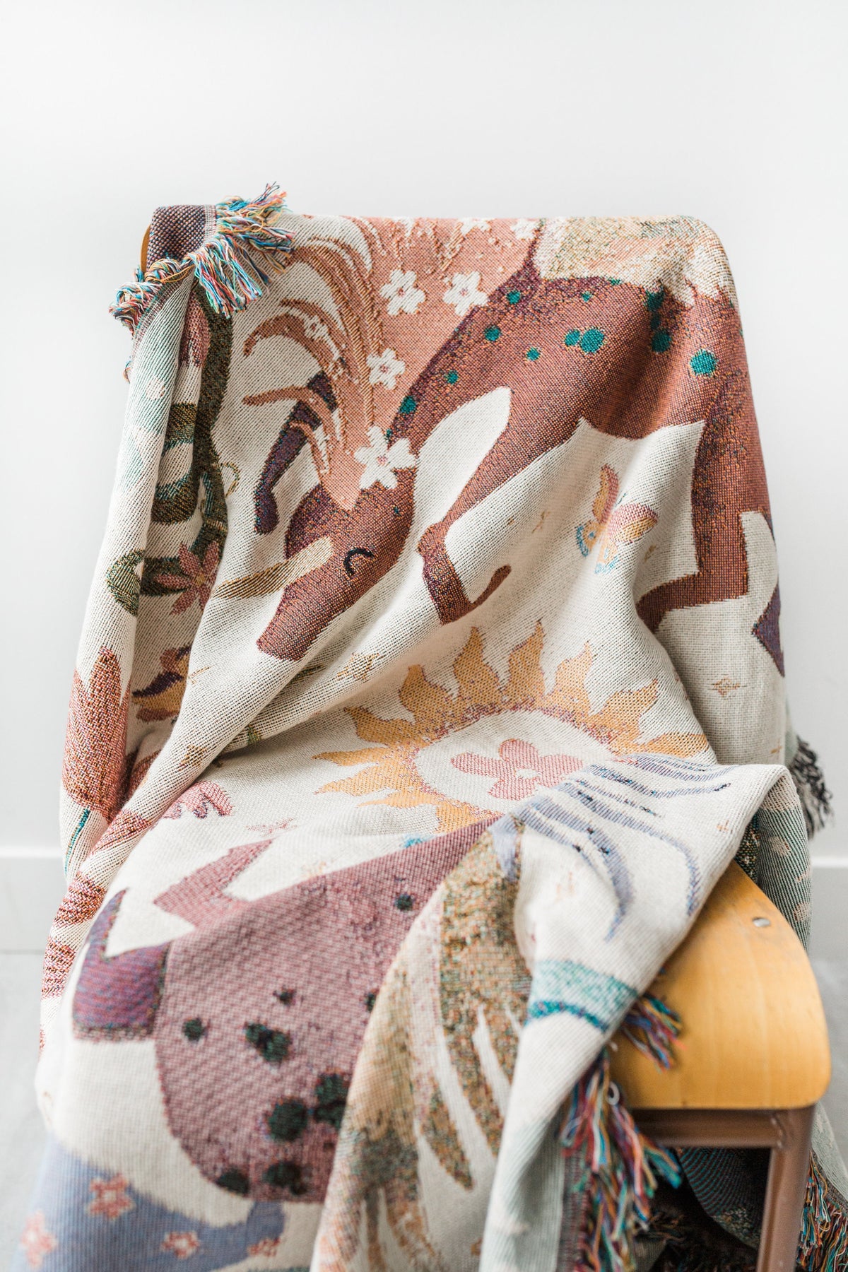 Unicorn Woven Blanket