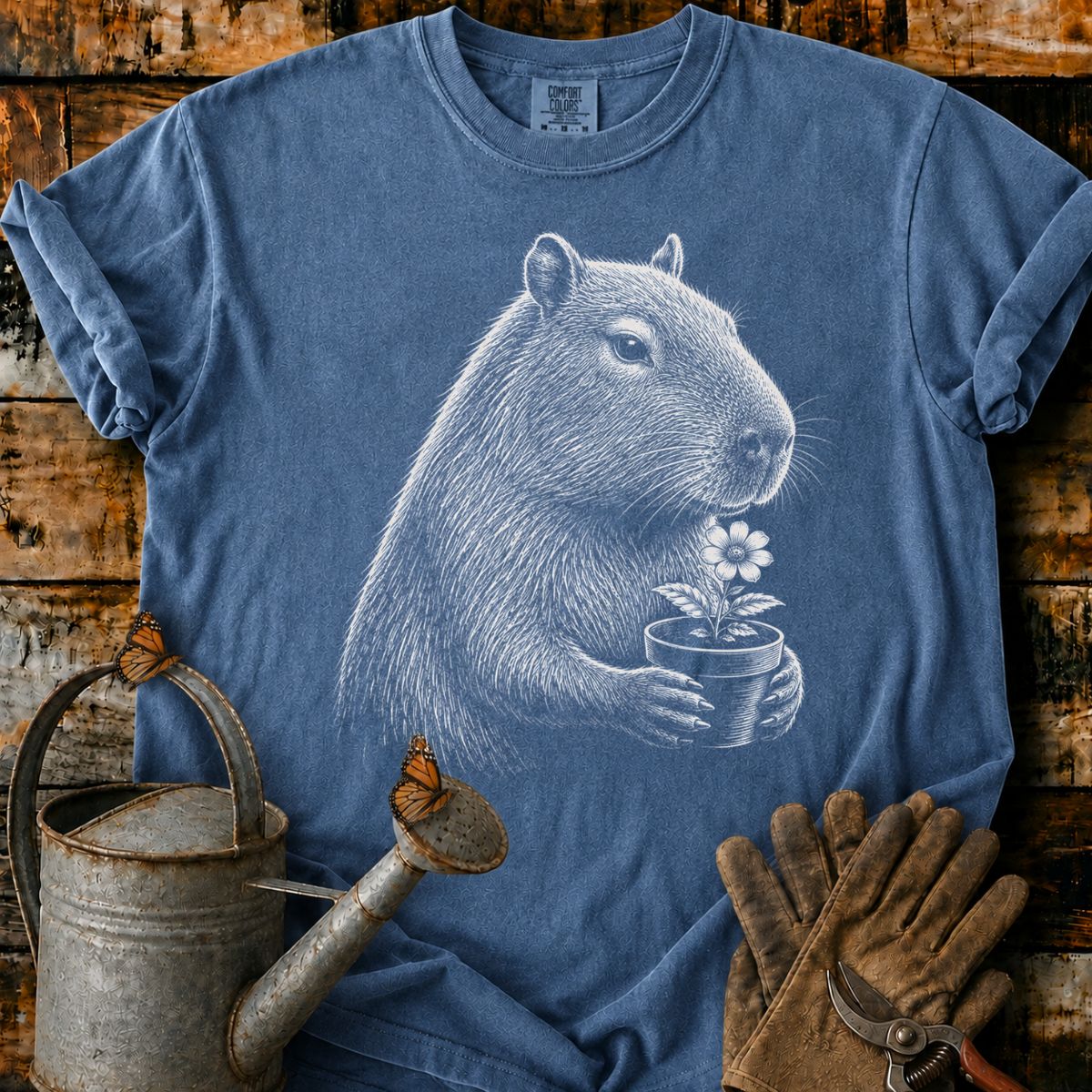 Entschuldigen Sie, der Vogelfutterautomat ist leer T-Shirt