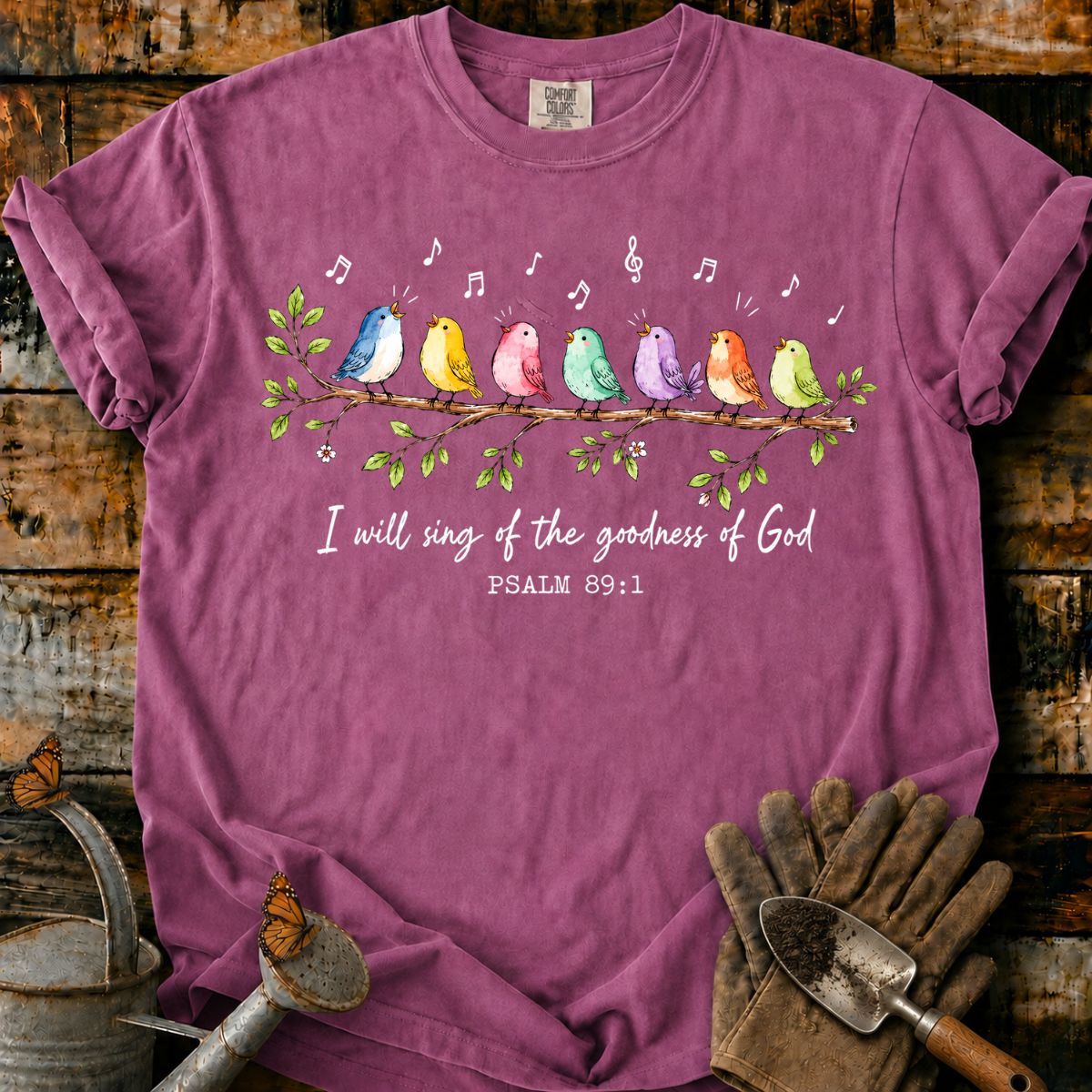 Singing Birds on a Branch T-Shirt