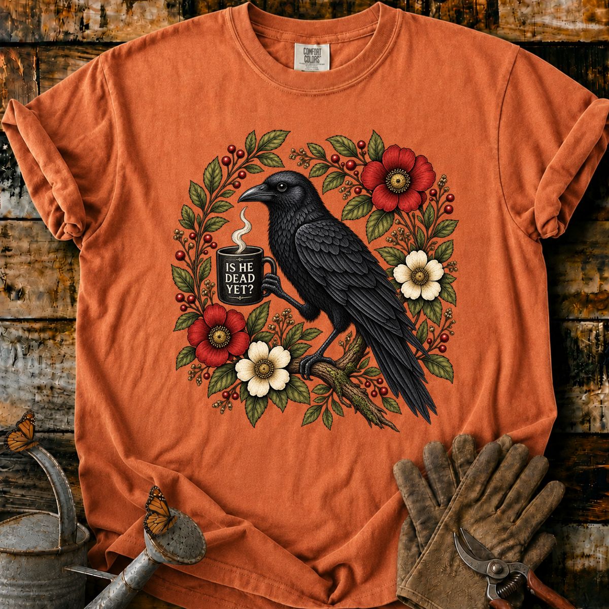 Entschuldigen Sie, der Vogelfutterautomat ist leer T-Shirt